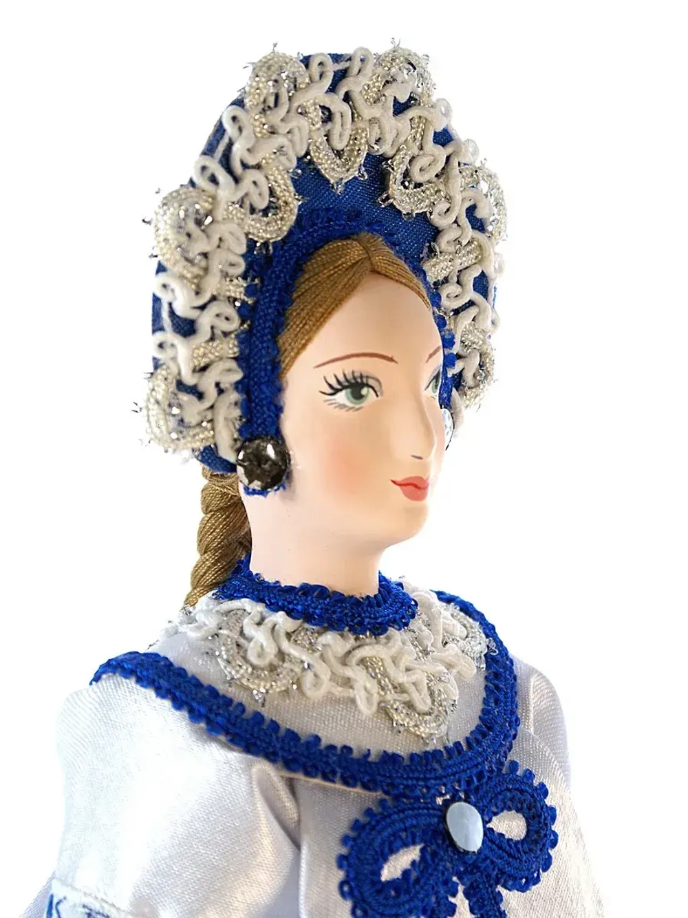 Кукла коллекционная Снегурочка Гжель