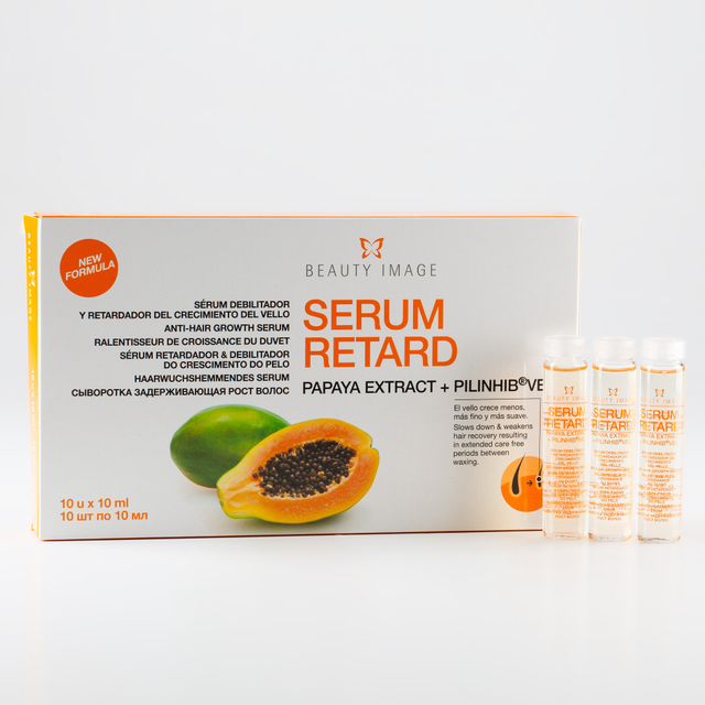 Сыворотка, задерживающая рост волос с экстрактом папайи, 1 шт. 10 мл