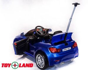 Детский электромобиль Toyland BMW 3 синий фото №4