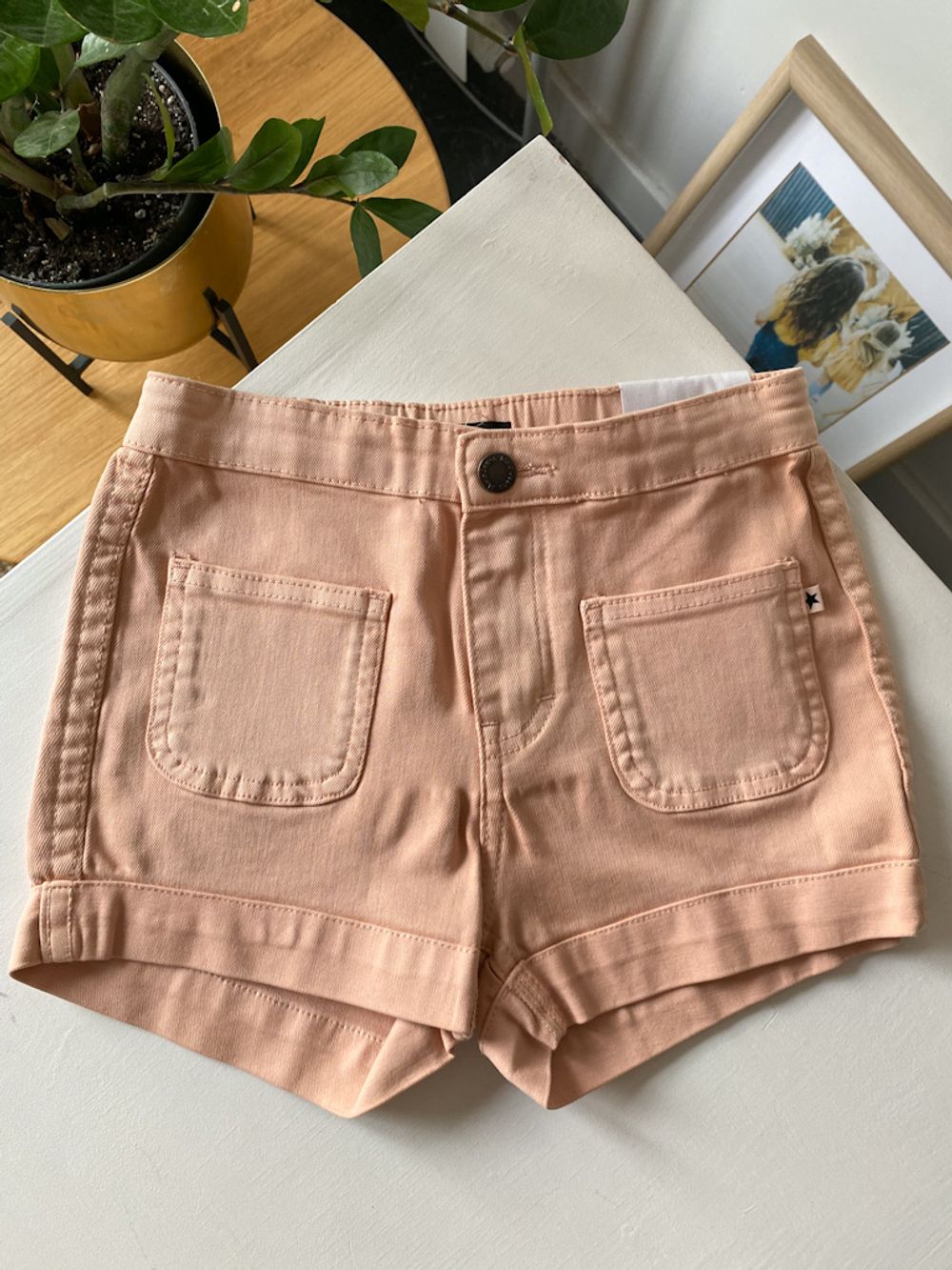 Новые хлопковые шорты Molo, 140