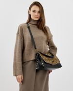 Сумка 980 17 принт леопард мелкий