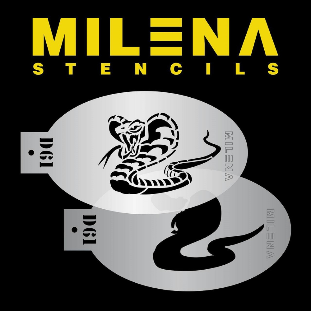 Трафарет Milena D61
