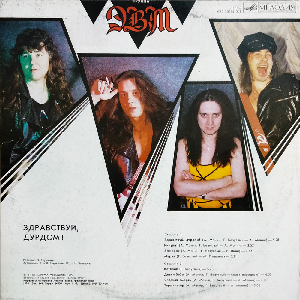 ЭВМ / Здравствуй, Дурдом! (LP)