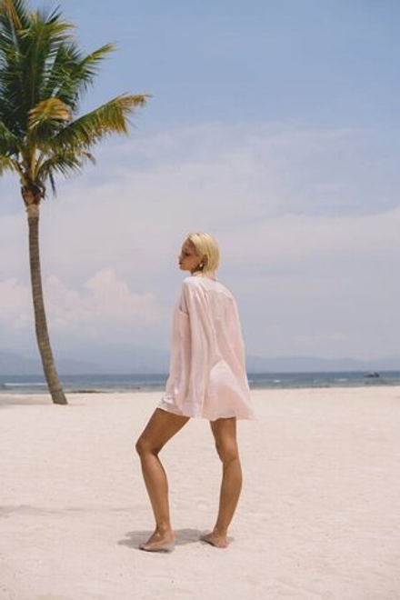 Рубашка лен "Зефир"