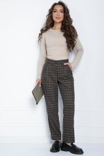 Брюки Леди Гамильтон (серо-коричневые) Б11322 LT Collection