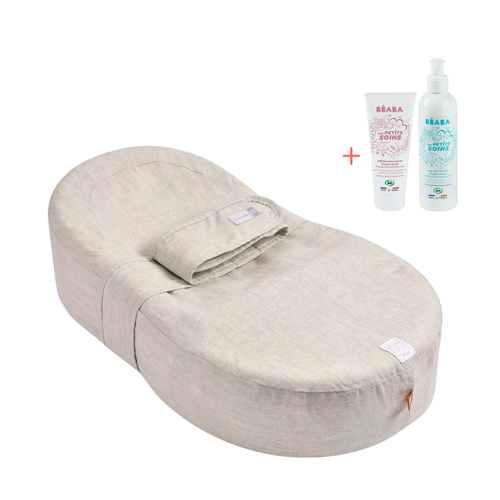 Эргономический кокон для новорожденного RED CASTLE Cocoonababy® Лён