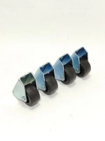 Колесики для мебели неповоротные обрезиненные для дивана