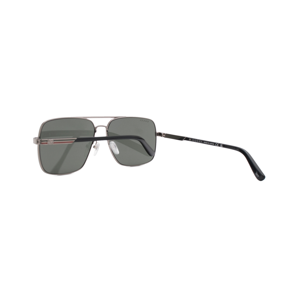 Солнцезащитные очки GUCCI GG1289S-001 пилот стальные