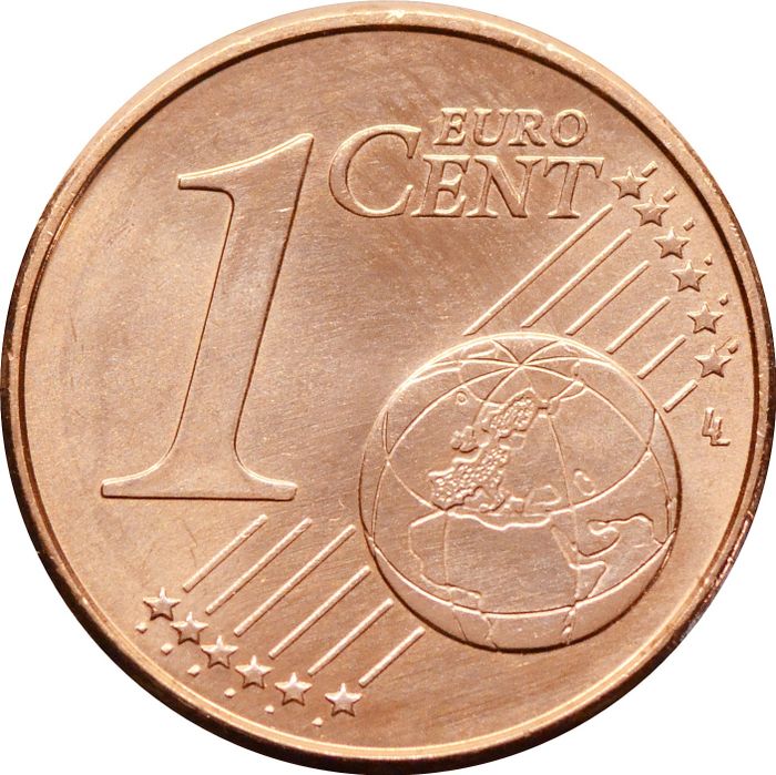 1 евроцент 2014 Кипр (1 euro cent)