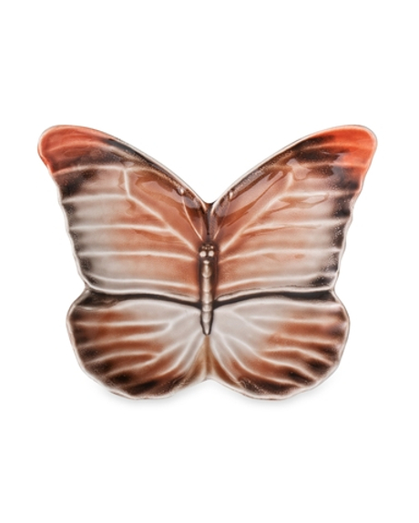 Тарелка десертная  14.5х18см Bordallo Pinheiro Облачные бабочки