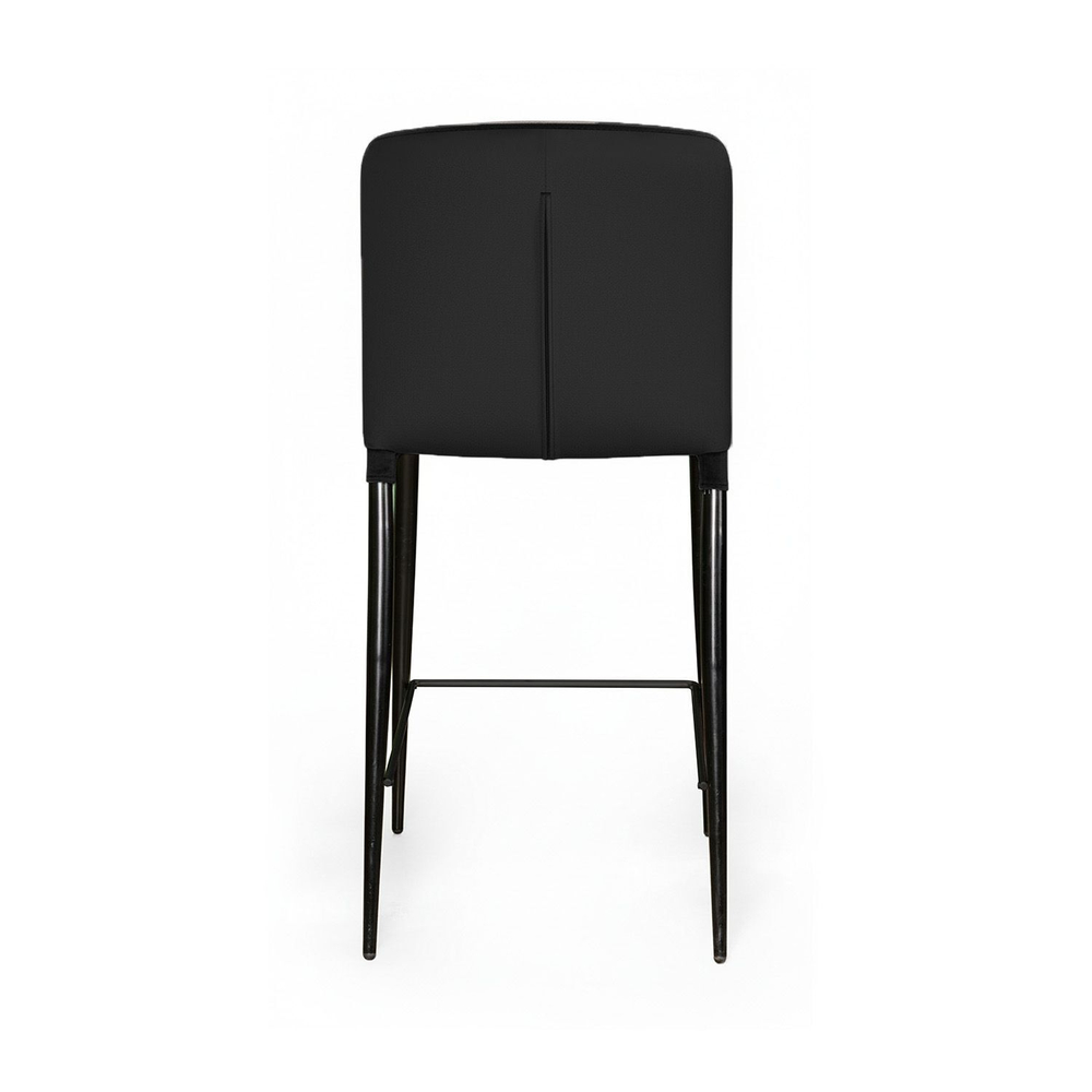 Стул полубарный Albert, бархат антрацит 14/опора конус