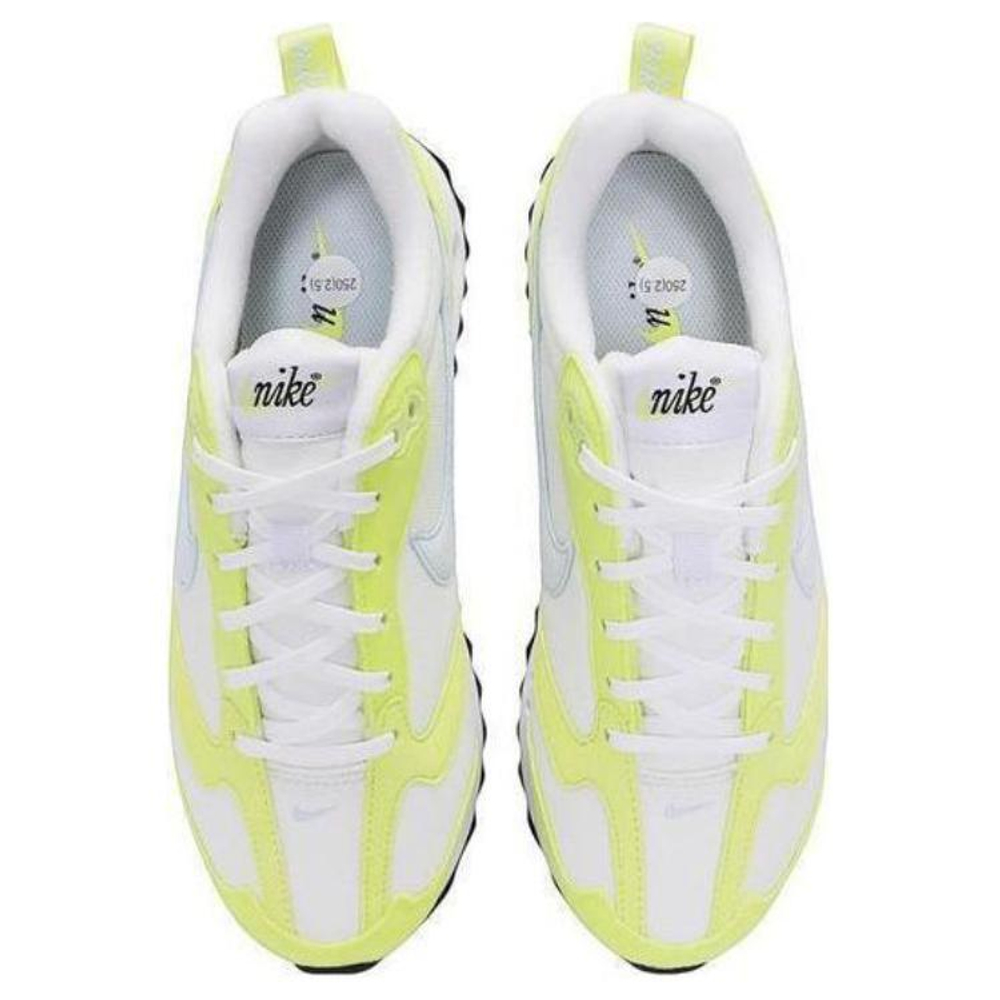 Nike Air Max Dawn round head lace-up shock absorption, wear-resistant, breathable, low-cut life casual shoes women's white and green