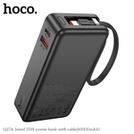 Портативный аккумулятор HOCO Q27 10000 mAh PD 33W + 22,5W (черный)