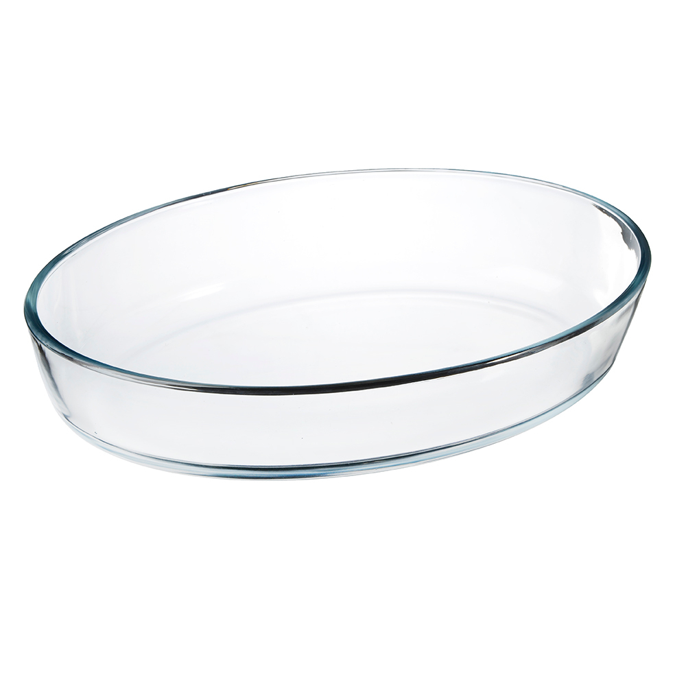 825-006 SATOSHI Формы для запеканияжаропрочная овальная.стекло,30*21*6см,2л