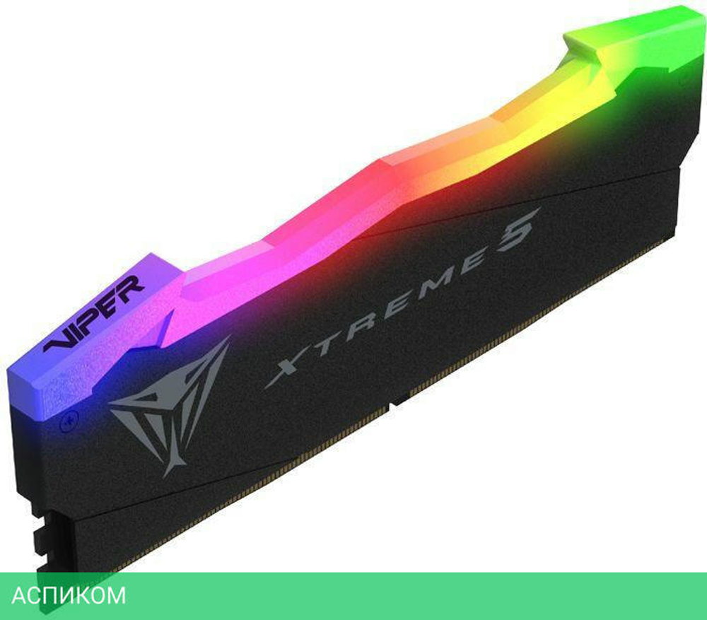 Оперативная память Patriot Viper Xtreme 5 RGB 2X16GB DDR5 8000MHz (PVXR532G80C38K)