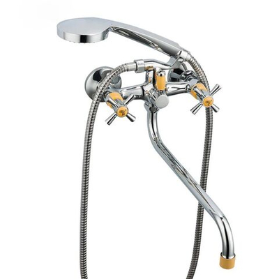 Смеситель для ванны, Frud, с кран-буксой, жел, R22118-9