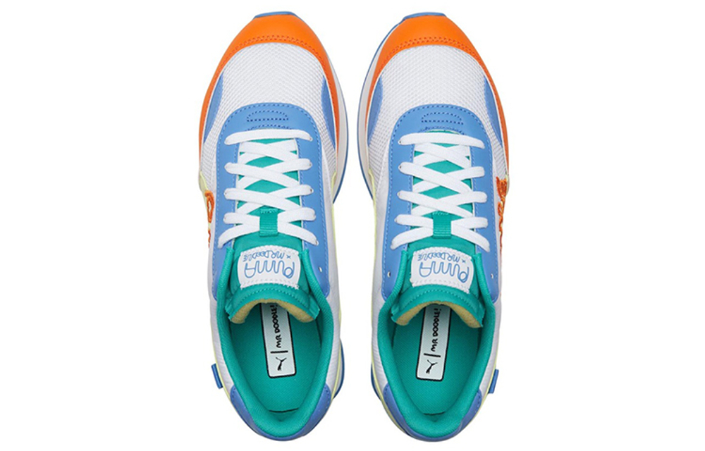 Mr Doodle X PUMA Future Rider PUMA Wordmark Embroidery
