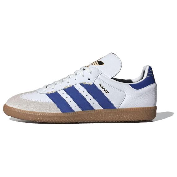 Кроссовки adidas originals SAMBA OG для скейтборда Белые и синие Женские