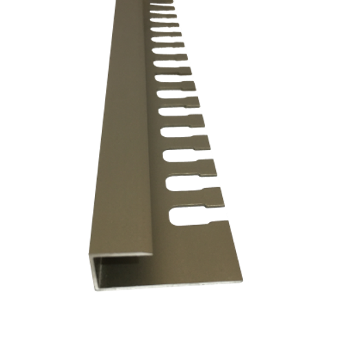 АПLг 10мм "DO-1" 2,7м Шампань (бронза) мат. L-об. анод. алюм.