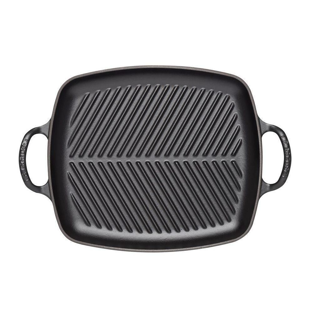 Чугунная сковорода-гриль Le Creuset, 30x27 см, Черная - 2