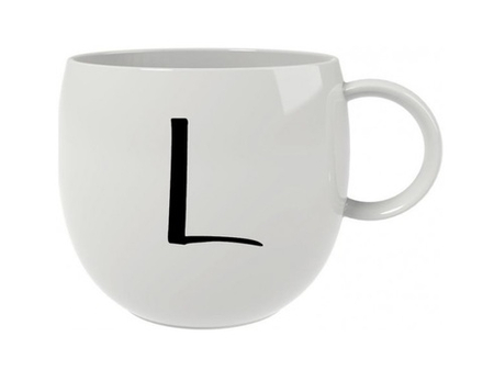 Like. by Villeroy&Boch Кружка с буквами 400 мл L 10-1620-6111