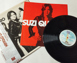 Винтажная виниловая пластинка LP Suzi Quatro (Japan 1975) (Obi) 48 Crash