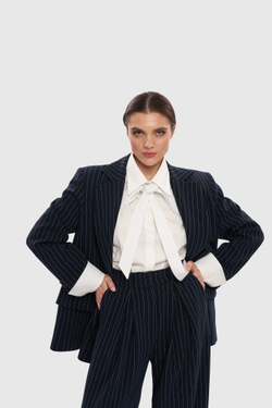 Рубашка с галстуком-бантом