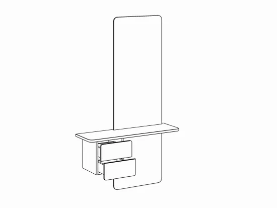 Зеркало Mede с подсветкой 798703