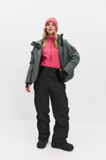 Брюки горнолыжные утепленные (черные)