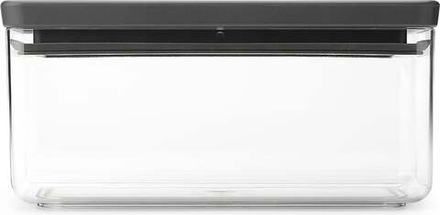 Банка для хранения Brabantia Tasty+, 1500 мл, пищевой пластик, серая