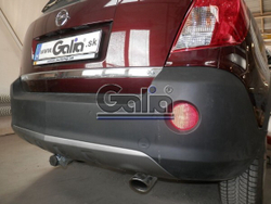 Фаркоп оцинкованный Galia O065A для Opel Antara 2006-2013, 2013-2017, Chevrolet Captiva 2006-2013, 2013-2018(паспорт и сертификат в комплекте)(без электрики)
