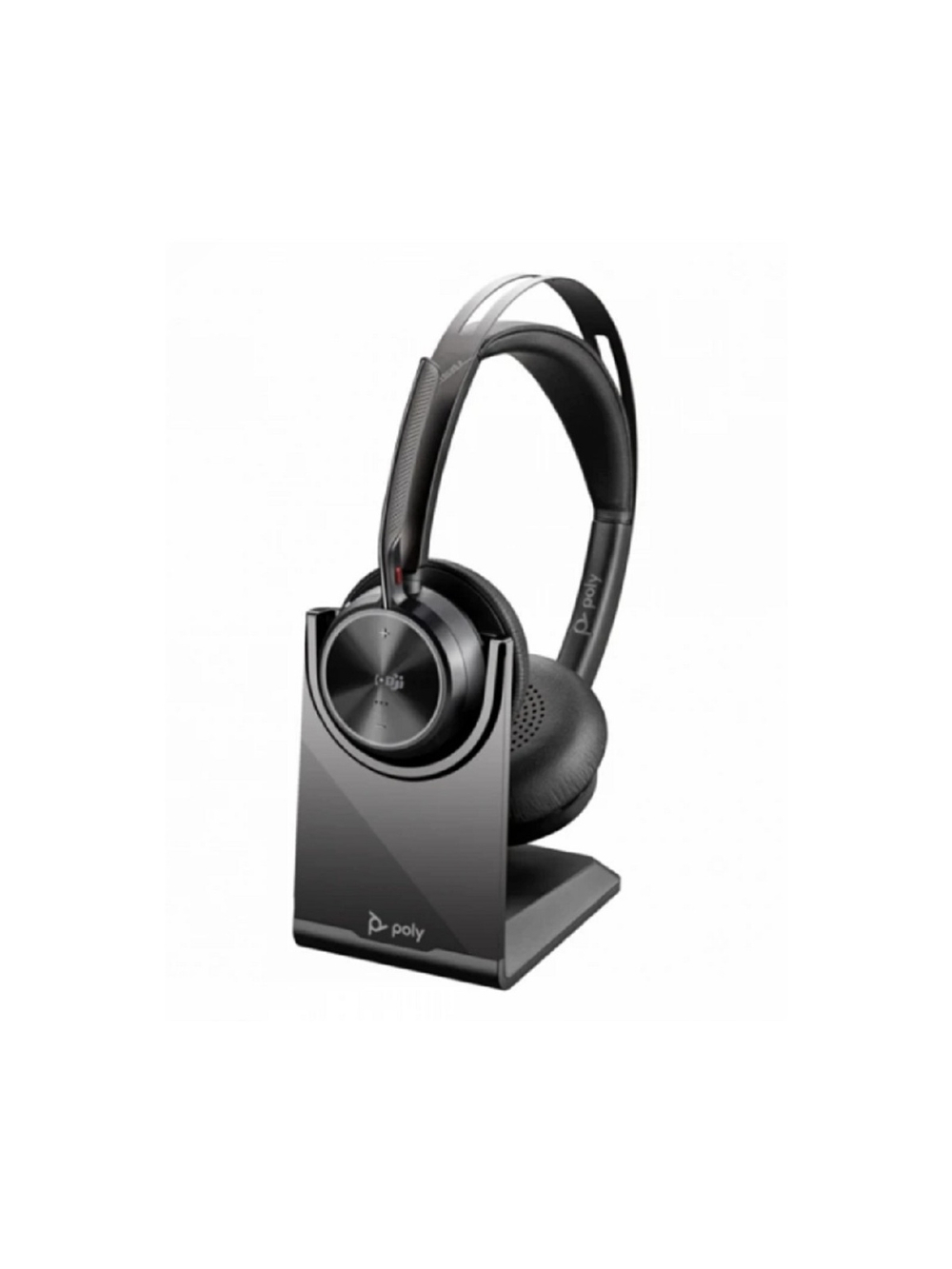 Poly 9T9J6AA#AC3 Voyager Focus 2 Microsoft Teams Certified with charge stand Headset Гарнитура беспроводная