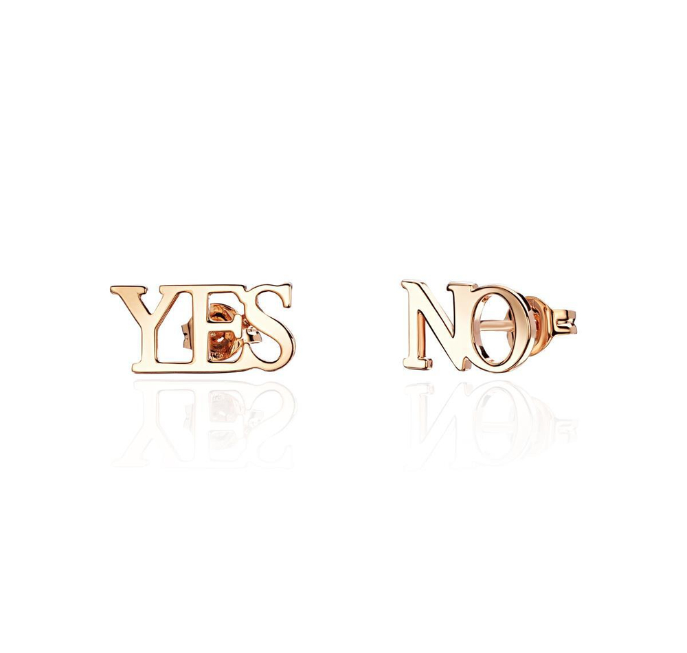 Серьги из жёлтого золота 585 пробы JA-S-С0314158