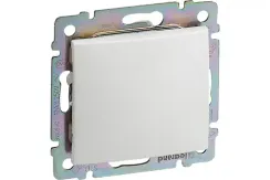 Выключатель Legrand Valena 1-клавишный проходной белый 05246