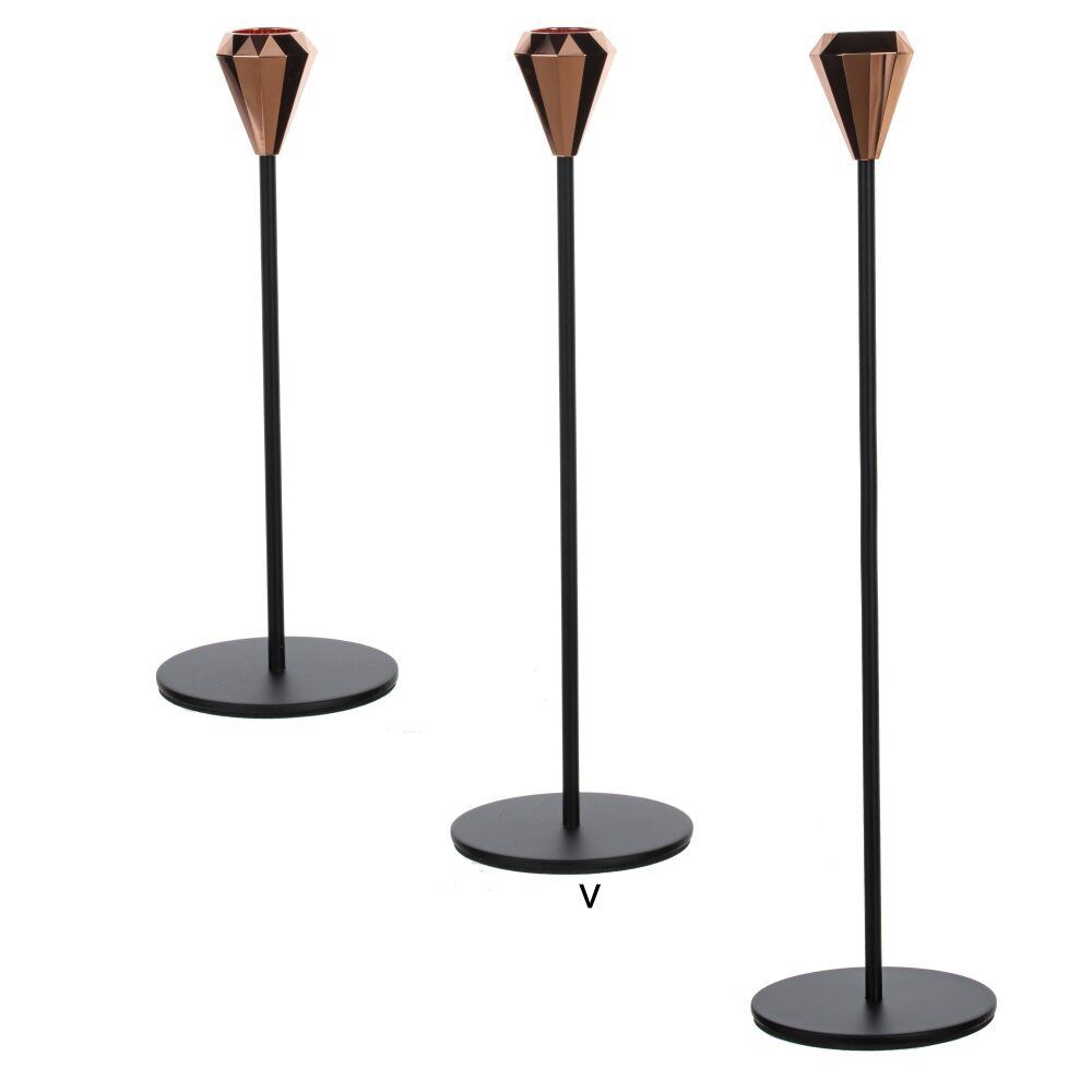 GAEM Подсвечник, L8 W8 H27 см