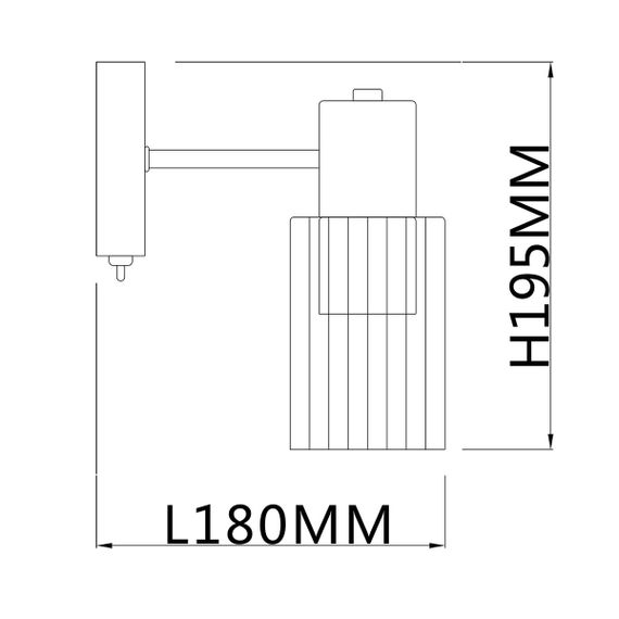 Бра Escada Diversity 2120/1A Gold