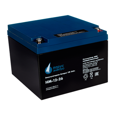 Аккумулятор Парус Электро HM-12-26