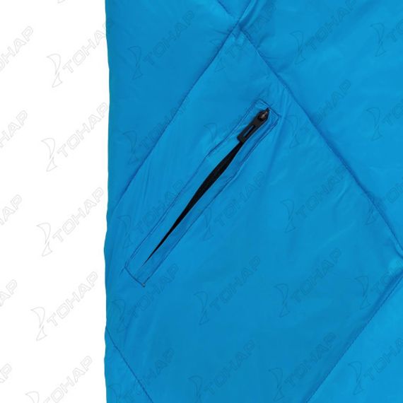 Спальный мешок пуховый (190+30)х75см (t-5C) синий (PR-YJSD-25-B) PR