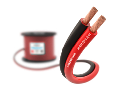 PROCAST cable SBR 14.OFC.2,11 Инсталляционный красно-черный акустический кабель 2х2,11mm²