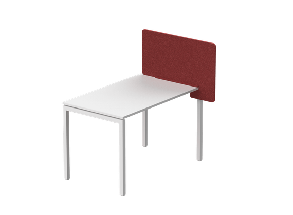 Экран боковой для столешниц толщиной 25 мм,  без декора 95х6х50