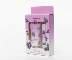 Набор освежающего виноградного крема для рук и бальзама для губ