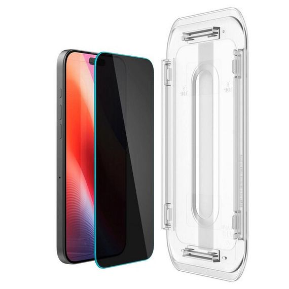 Защитное стекло Spigen Glass.tR EZ Fit для Iphone 16 Pro антишпион 2 шт. (AGL07929)