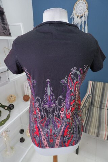 Блуза Elisa Immagine с принтом 46 размер