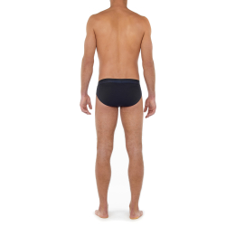 Мужские трусы брифы темно-синие HOM HO1 Mini Briefs HO1 359521_4000RA