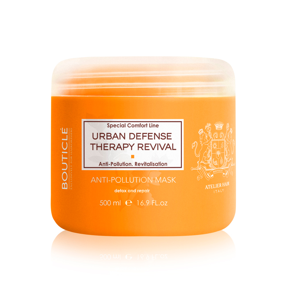 Маска для чувствительных волос, склонных к ломкости Bouticle Urban Defense Anti-Pollution Mask For Brittle & Sensitive Hair