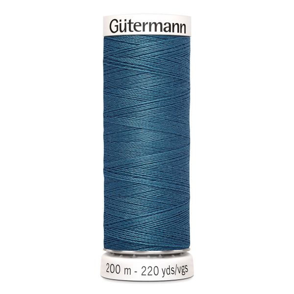 Нитки универсальные Gutermann Sew-all 100 (200 метров), 5 кат. | 903 серо-бирюзовый