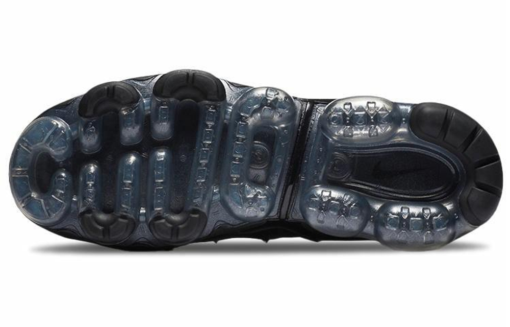 Кроссовки Nike Vapormax Plus "Triple Black" (Женская размерная сетка)
