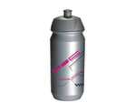 Фляга 100% биопластик. AB-Tcx-Shiva X9 0.6л серебристо-розов. TACX/AUTHOR (Голландия)
