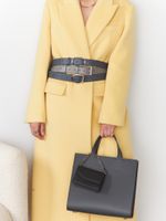 БАЗОВЫЙ РЕМЕНЬ С ОВАЛЬНОЙ ПРЯЖКОЙ GRAPHITE