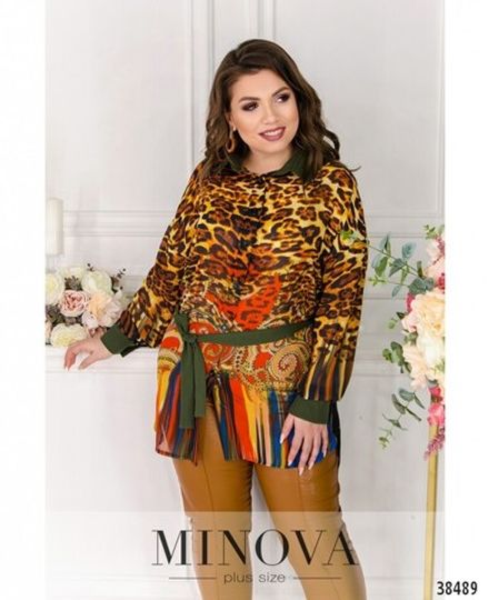 Рубашка 158-хаки Minova Фото 2